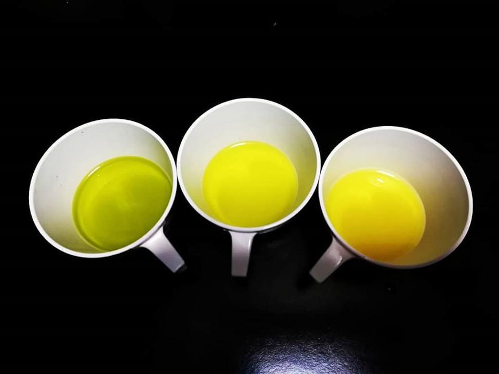 Ben Olive Oil Awards - Gastronomy Tours white ceramic cups with olive oil from 'Ben Olive Mill'|