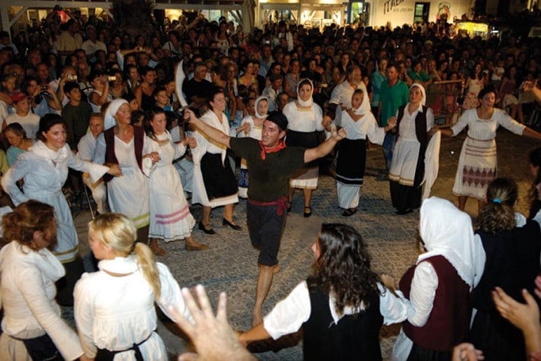 Paros, Lefkes, Festival of the Karavola - Gastronomy Tours Lefkes