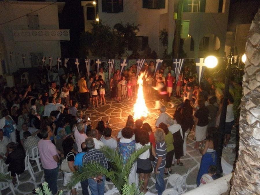 Paros, Festival of St. John of Klidonas - Gastronomy Tours Prodromos