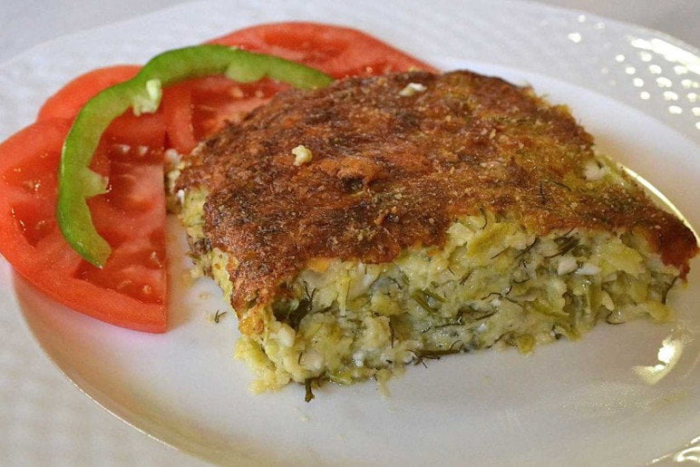 Sfougato - Gastronomy Tours Piece of Greek ‘sfougato’