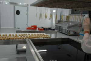 manufacturing process of the avgotaraho at Bottarga Stefos facilities