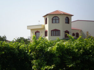 'Manolesakis Estate' winery is like an ancient medieval tower