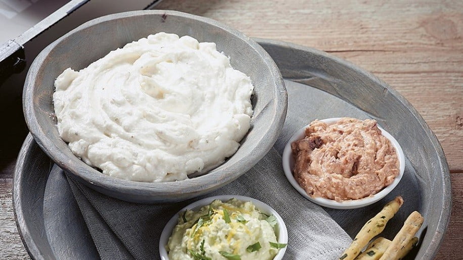 Tirosalata - Gastronomy Tours Bowl with Greek ‘tirosalata’ is salad with feta cheese and olive oil