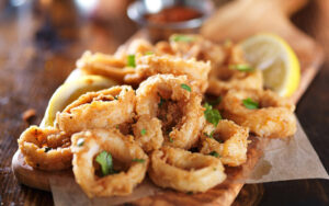Fried calamari