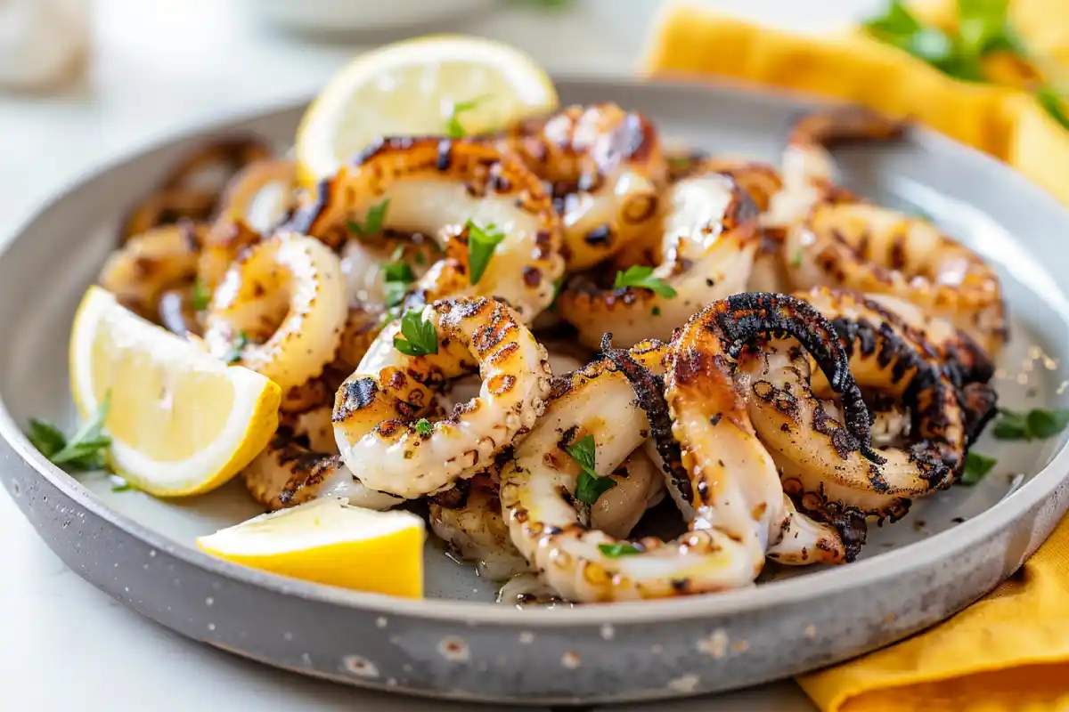 Grilled Calamari in Greece: A Must-Try Seafood Dish for Tourists - Gastronomy Tours Grilled calamari 2