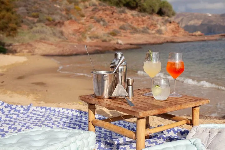 Greek Cocktail Experience on a Secret Beach in Mykonos - Gastronomy Tours Greek Cocktail Experience on a Secret Beach in Mykonos