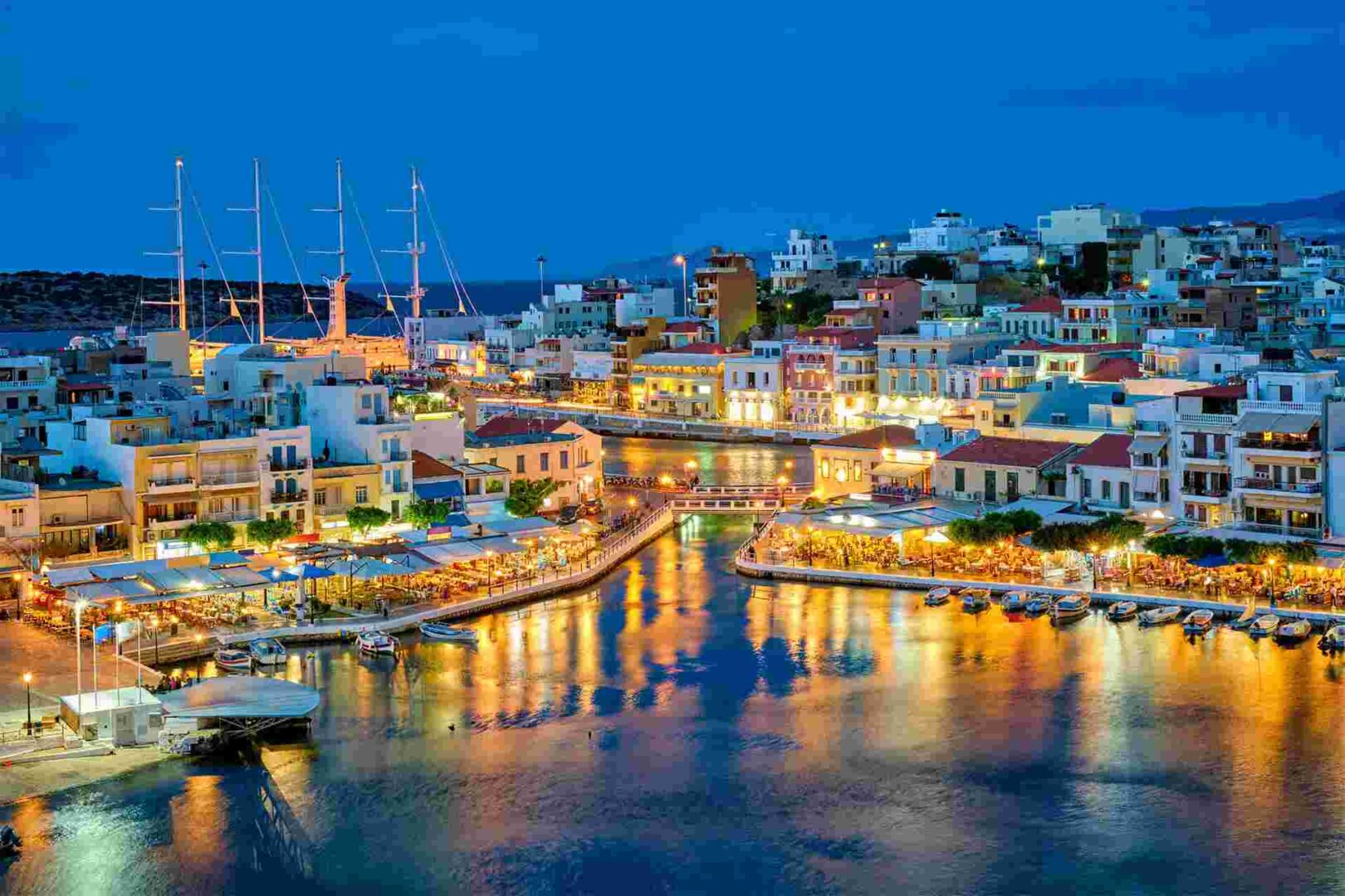 The Best Sitia food tours - Gastronomy Tours a city with boats and buildings