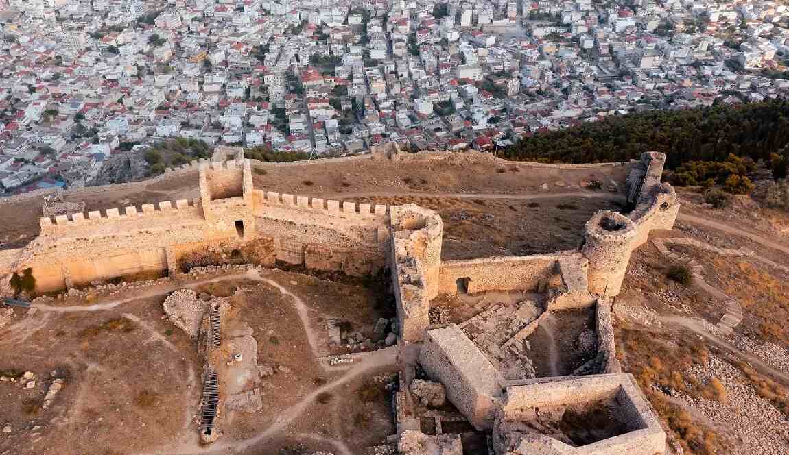 The Best Argos Food Tours - Gastronomy Tours an aerial view of the castle of Argos