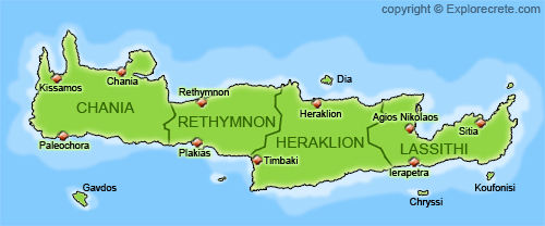 Crete - Gastronomy Tours crete prefectures - Gastronomy Tours