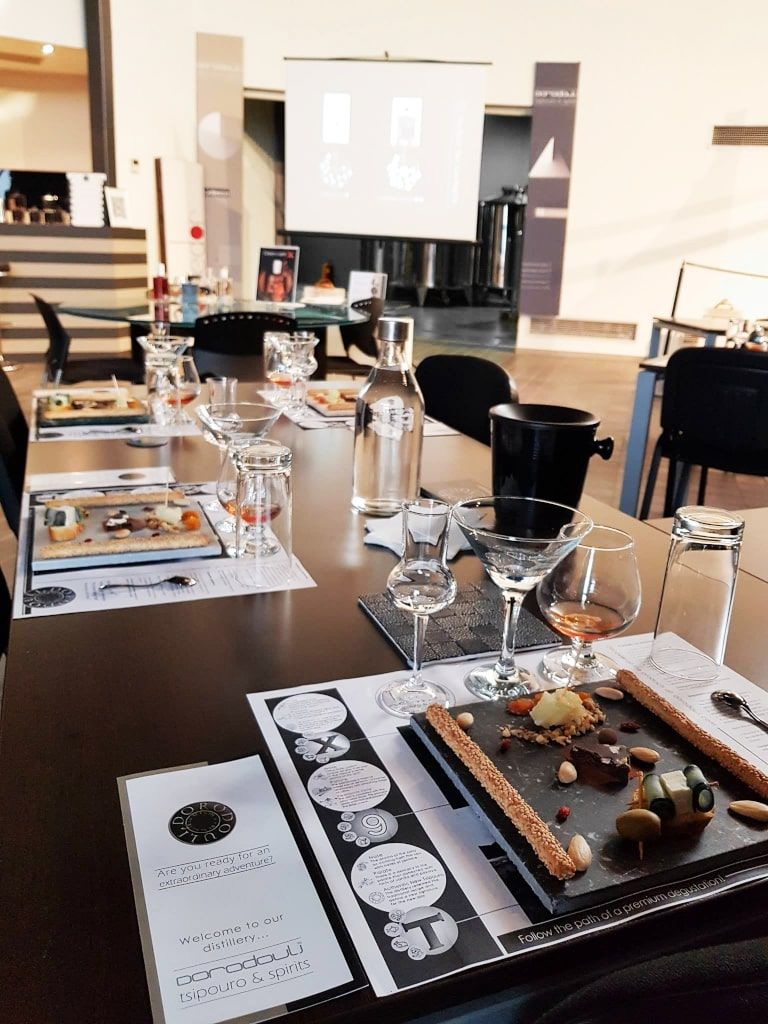 Unique masterclass flight at Dorodouli Distillery - Gastronomy Tours Unique masterclass flight at Dorodouli Distillery