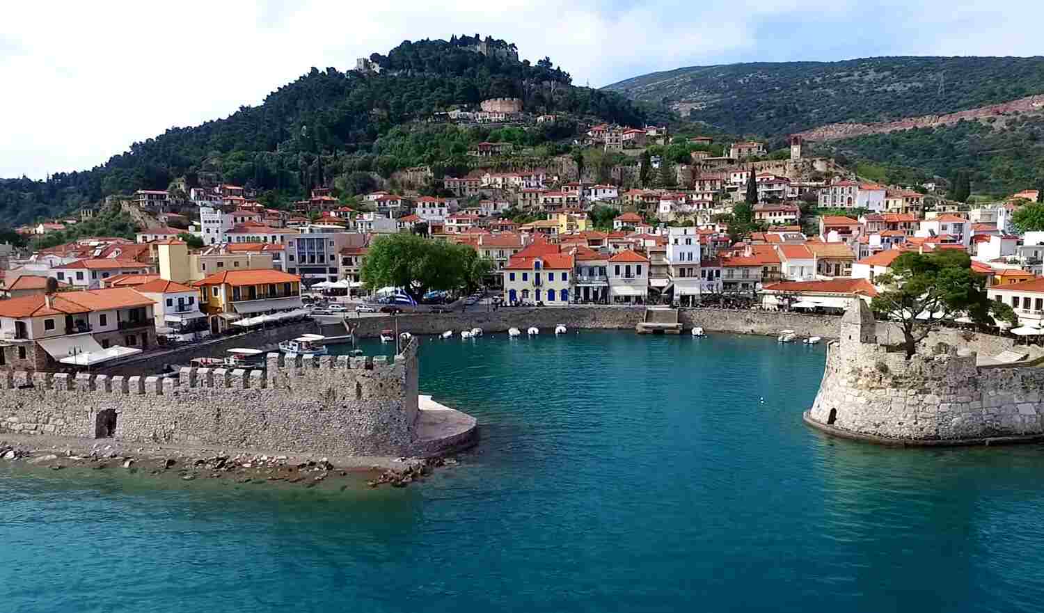 Nafpaktos food tours - Gastronomy Tours Nafpaktos next to a body of water