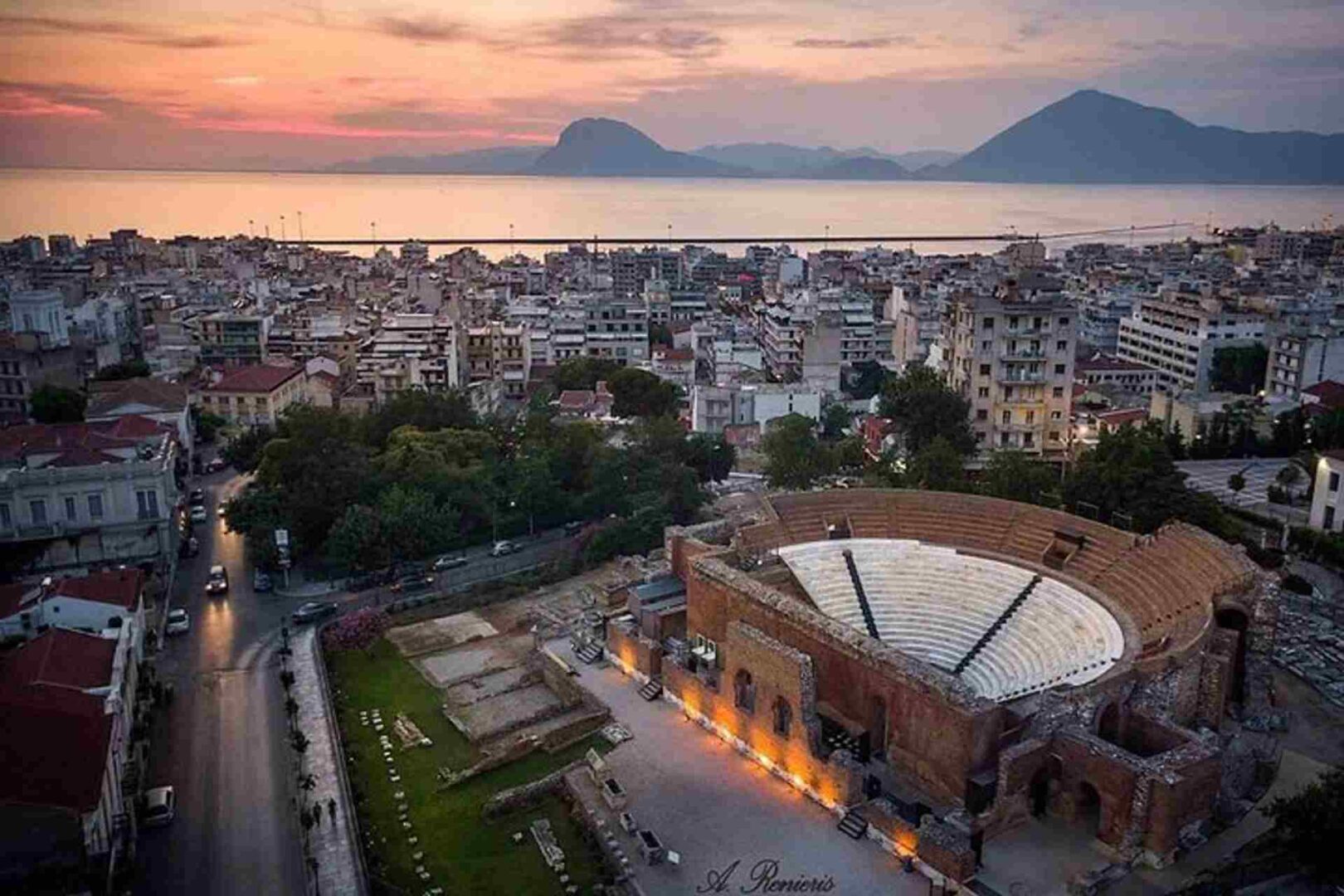 The Best Patras food tours - Gastronomy Tours an aerial view of Patras