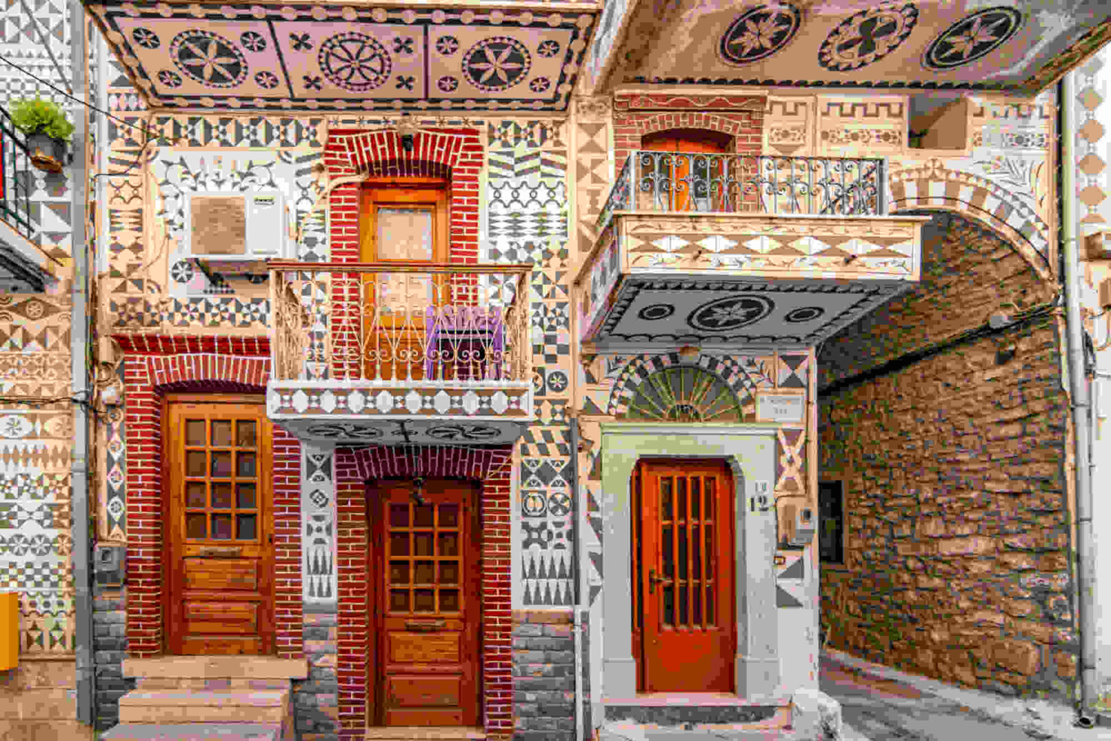 Festival of the Virgin Mary in Chios - Gastronomy Tours pyrgi3 1 scaled - Gastronomy Tours