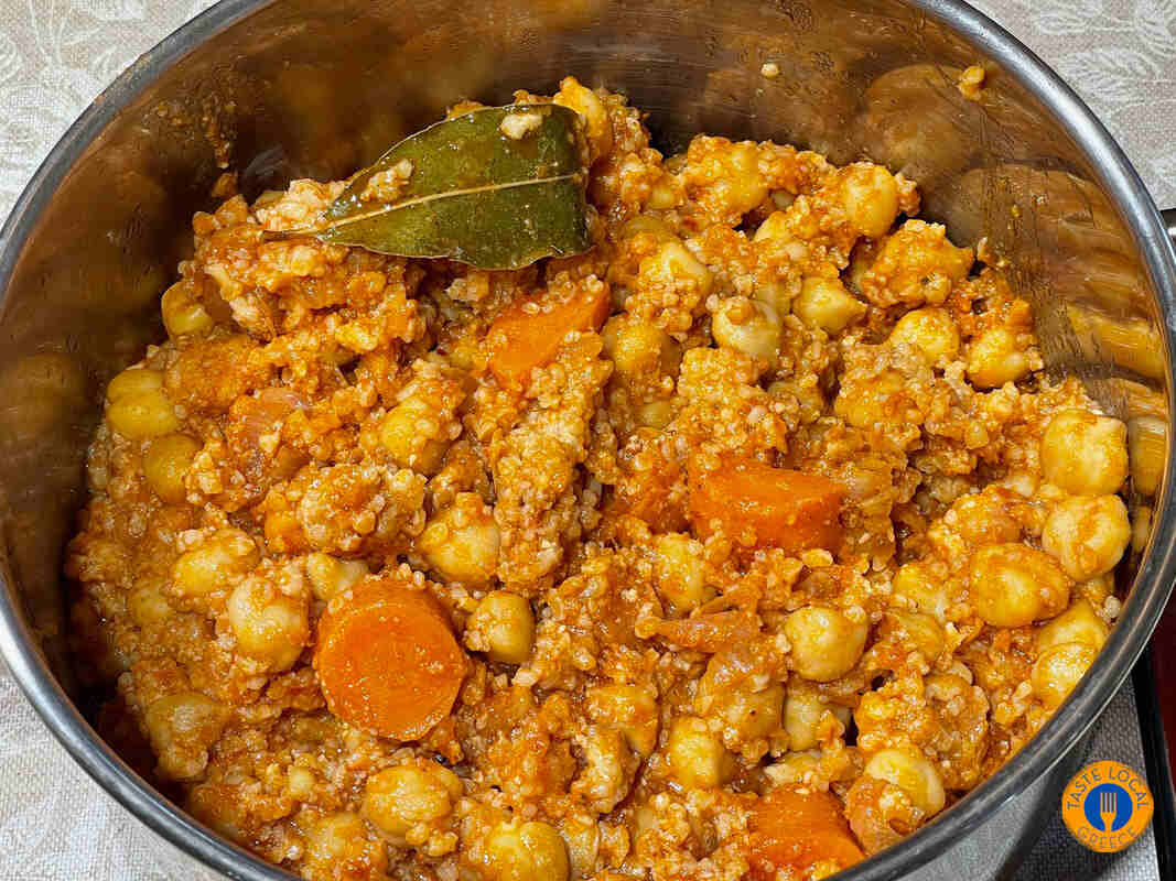 Glossary - Gastronomy Tours Chickpeas in Tomato Sauce with xinohondros and cumin