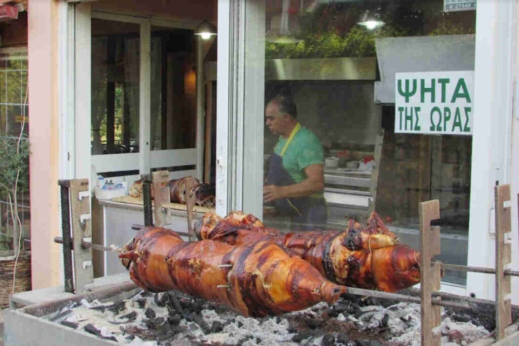 Three days in Arcadia with George, our Gastronomic Correspondent from " Taste Local Greece". - Gastronomy Tours taverna bourazos psari korinthias orig 1 - Gastronomy Tours